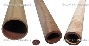 Canvas Phenolic Tubes .125 Inch Wall Thickness
